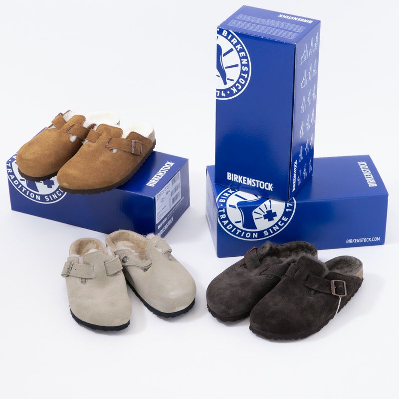 ビルケンシュトック ボストン シアリング スエードレザー BIRKENSTOCK
