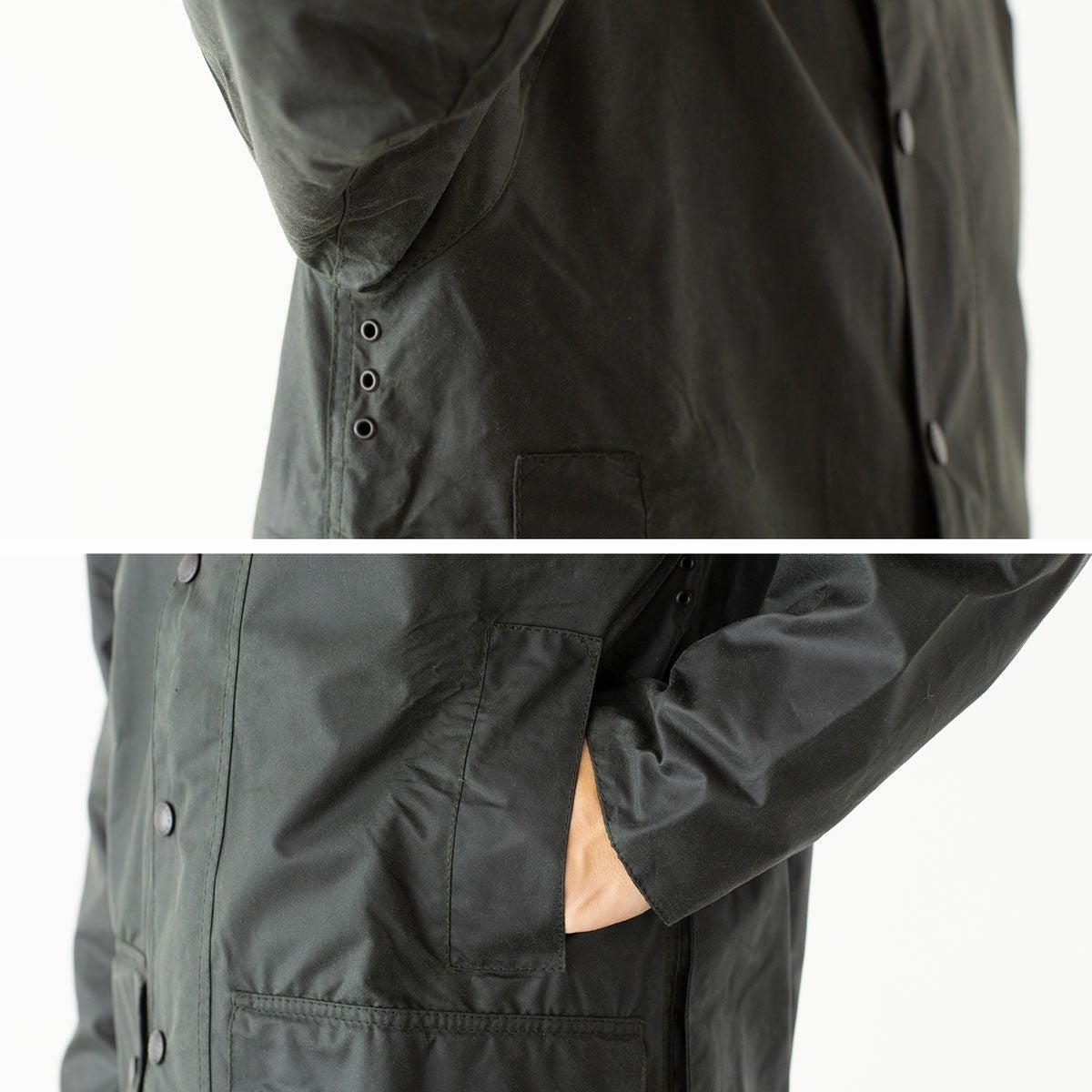 英国製】 バブアー ビューフォート ワックス ブルゾン Barbour MWX0017