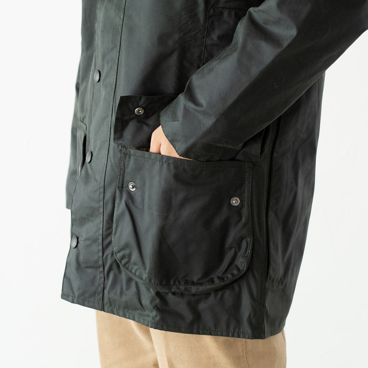 英国製】 バブアー ビューフォート ワックス ブルゾン Barbour MWX0017