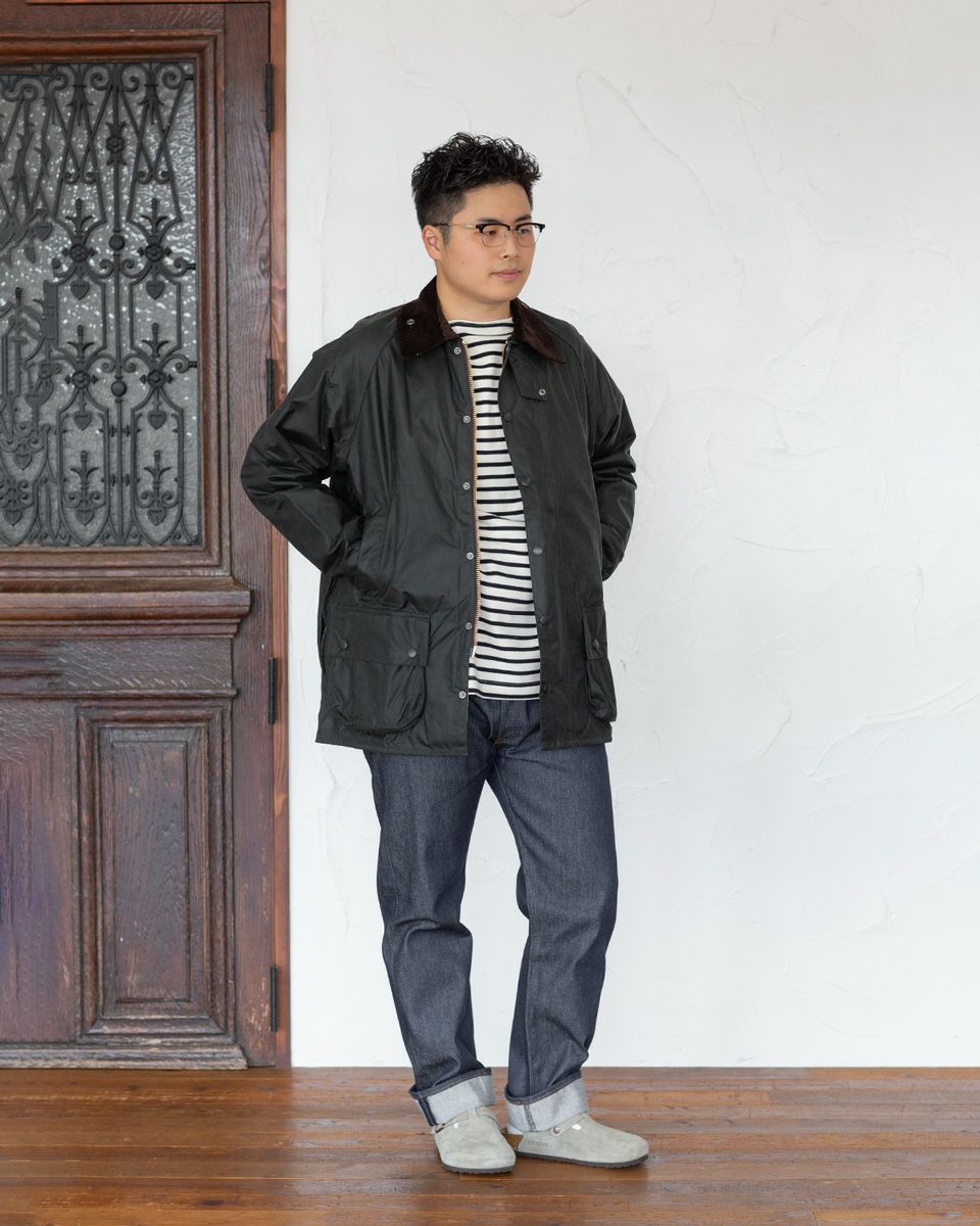 英国製】 バブアー ビューフォート ワックス ブルゾン Barbour MWX0017