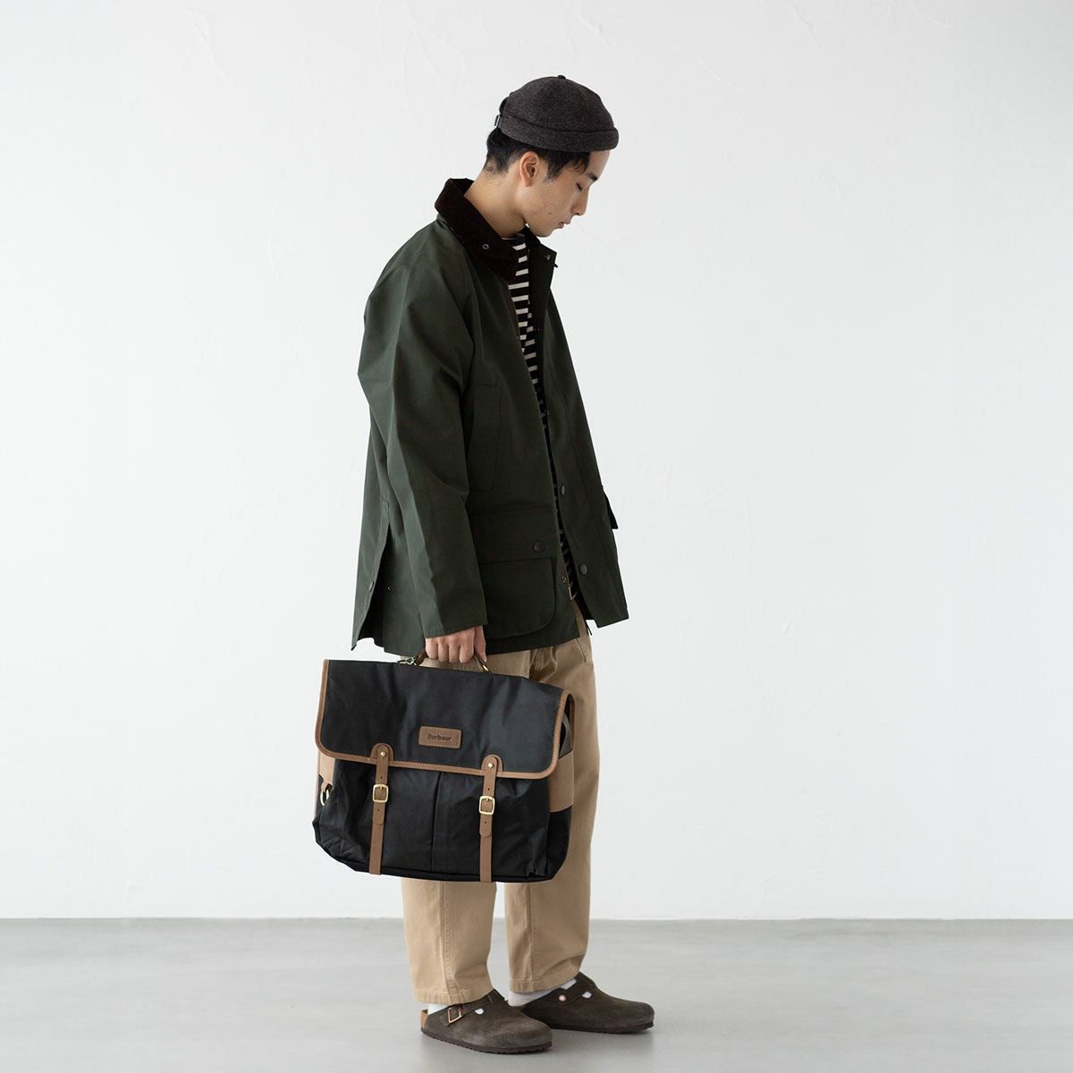 バブアー ビデイル 2レイヤー ブルゾン ノンオイル Barbour MSP0107