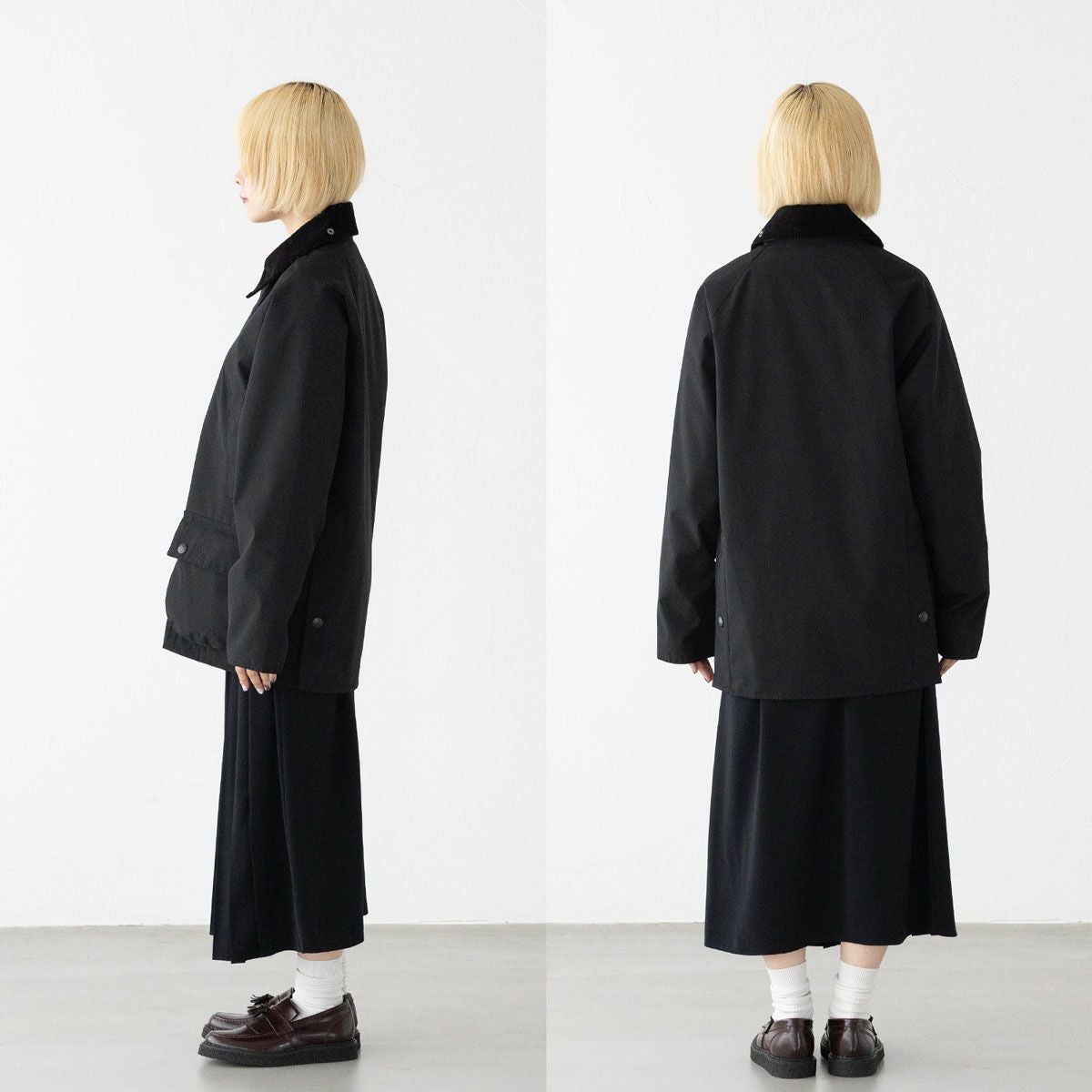 バブアー ビデイル 2レイヤー ブルゾン ノンオイル Barbour MSP0107