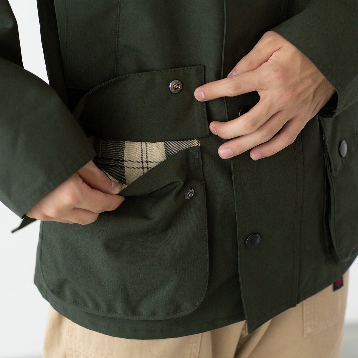 バブアー ビデイル 2レイヤー ブルゾン ノンオイル Barbour MSP0107