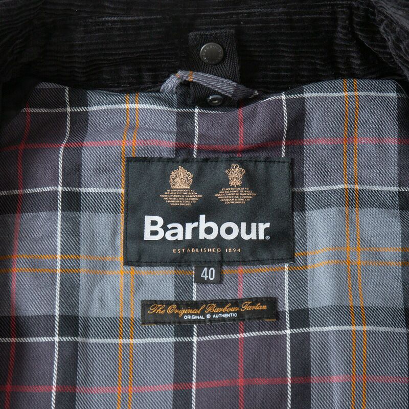 バブアー ビデイル 2レイヤー ブルゾン ノンオイル Barbour MSP0107
