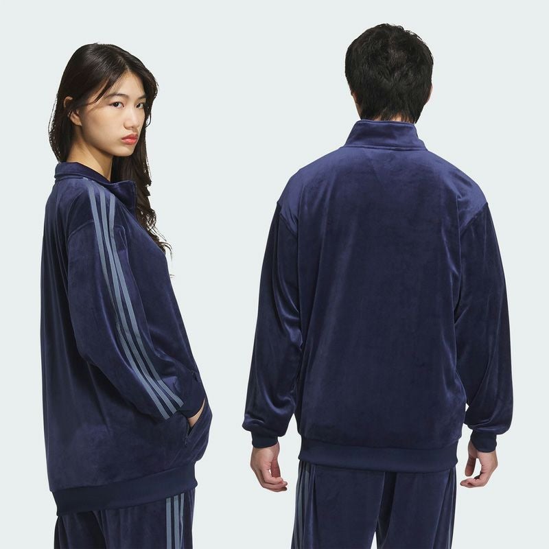adidasベロアベッケンバウアートラックジャケット ベッケンバウアー ベロア トラックジャケット ゴールデンベージュ