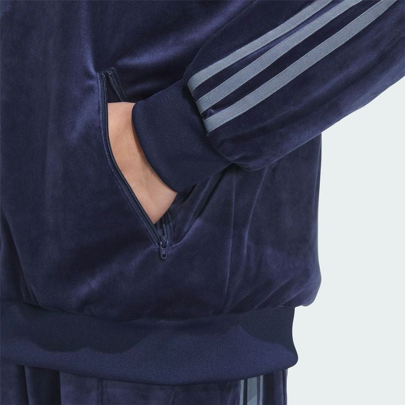 adidas ベッケンバウアー　ベロア　グレー　ジェンダーニュートラル adidas Originals アディダス ジャージ ベッケンバウアー ジェンダー