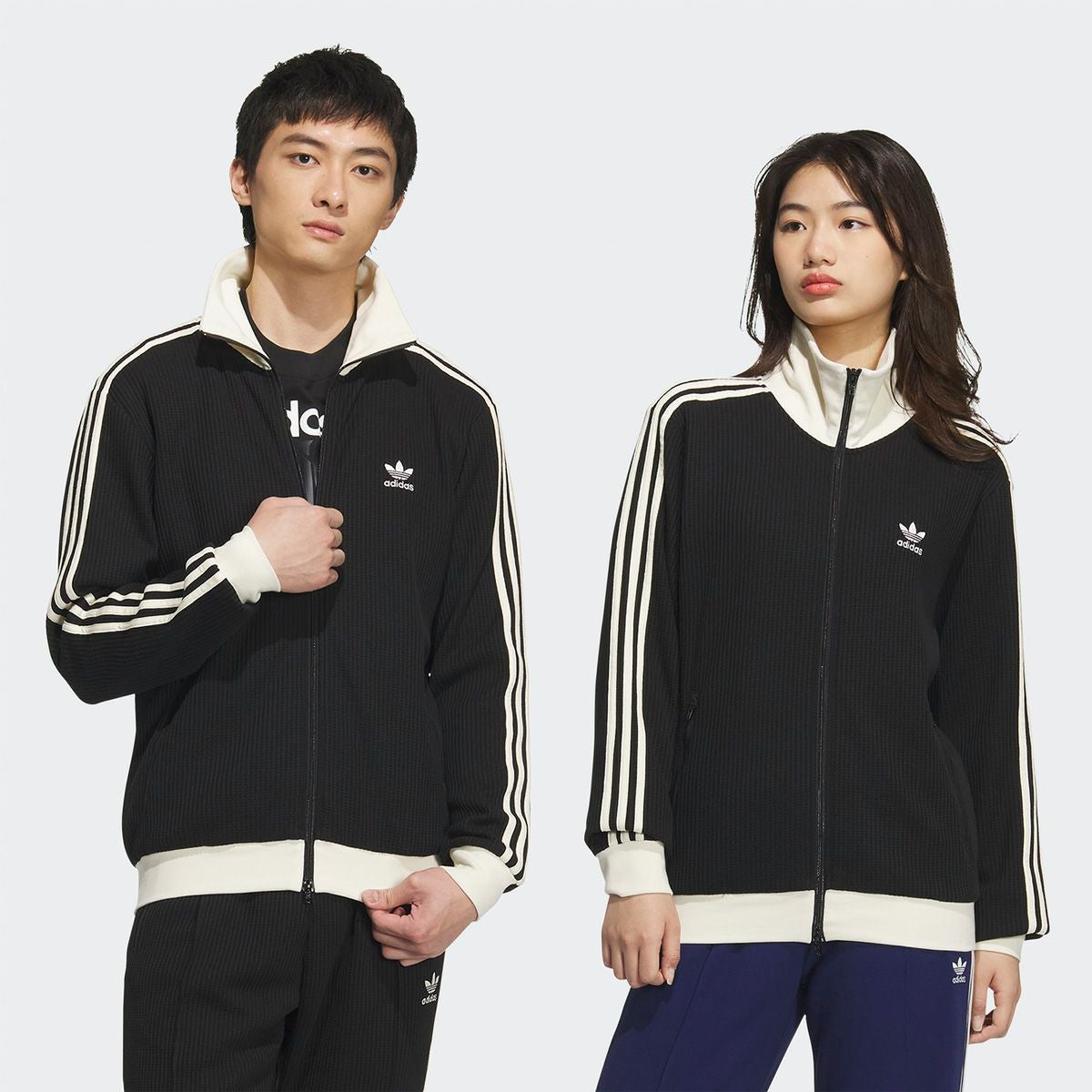 adidas ワッフル トラックジャケット アディダス ワッフル トラックジャケット クラシック トラックトップ