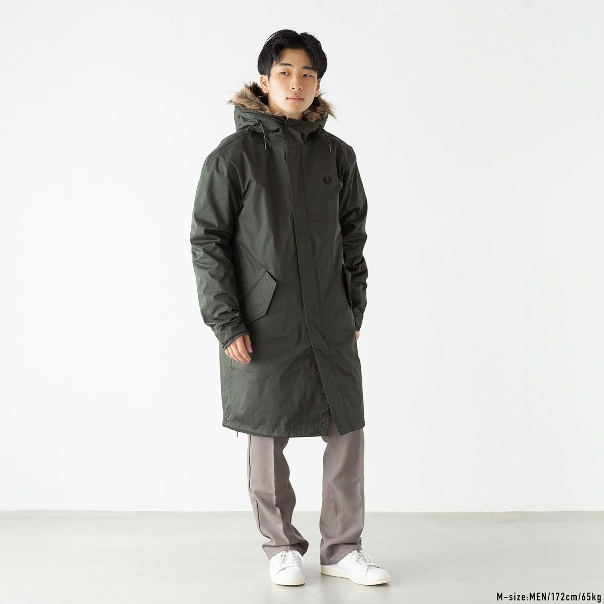 フレッドペリー FRED PERRY モッズコート ジップイン ライナー