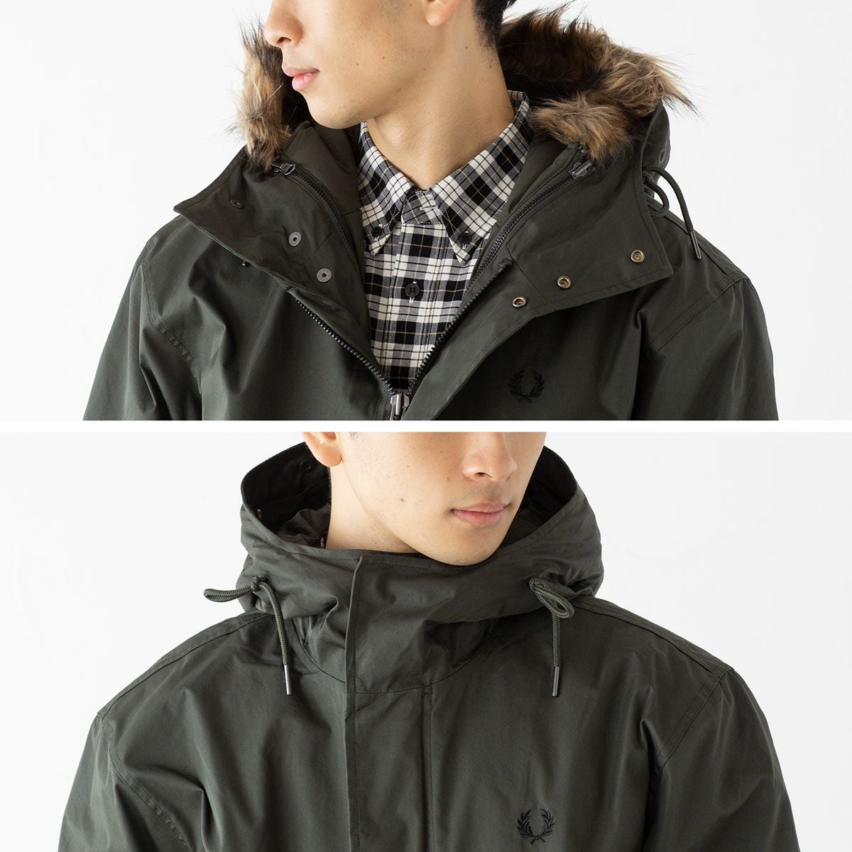 フレッドペリー FRED PERRY モッズコート ジップイン ライナー