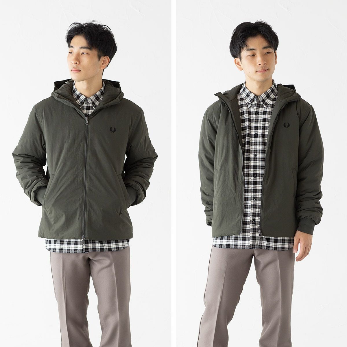 【新品】FRED PERRY ジップイン ライナー パーカ モッズコート cocochiya_fp-modsparka