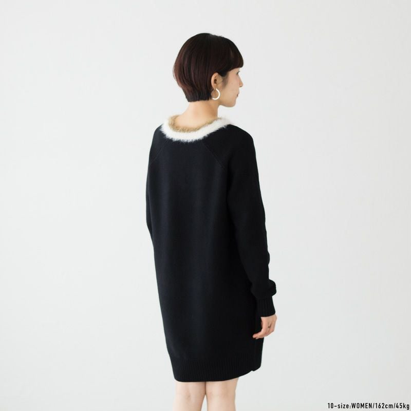 フレッドペリー FRED PERRY テクスチャード トリム Vネック ジャンパー