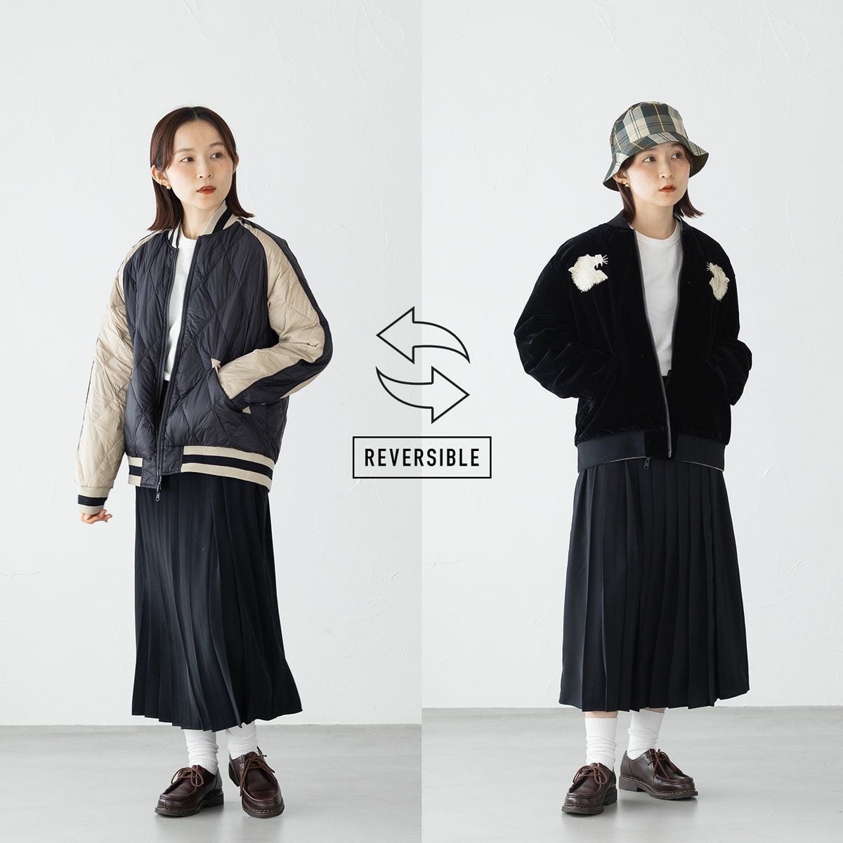 週末限定大特価！TAION♪クレイジー♪ベロアスカジャン♪XXL/ダウン体温 ジャパンスペシャルvol.1 | TAION INNER DOWN WEAR（タイオンインナー