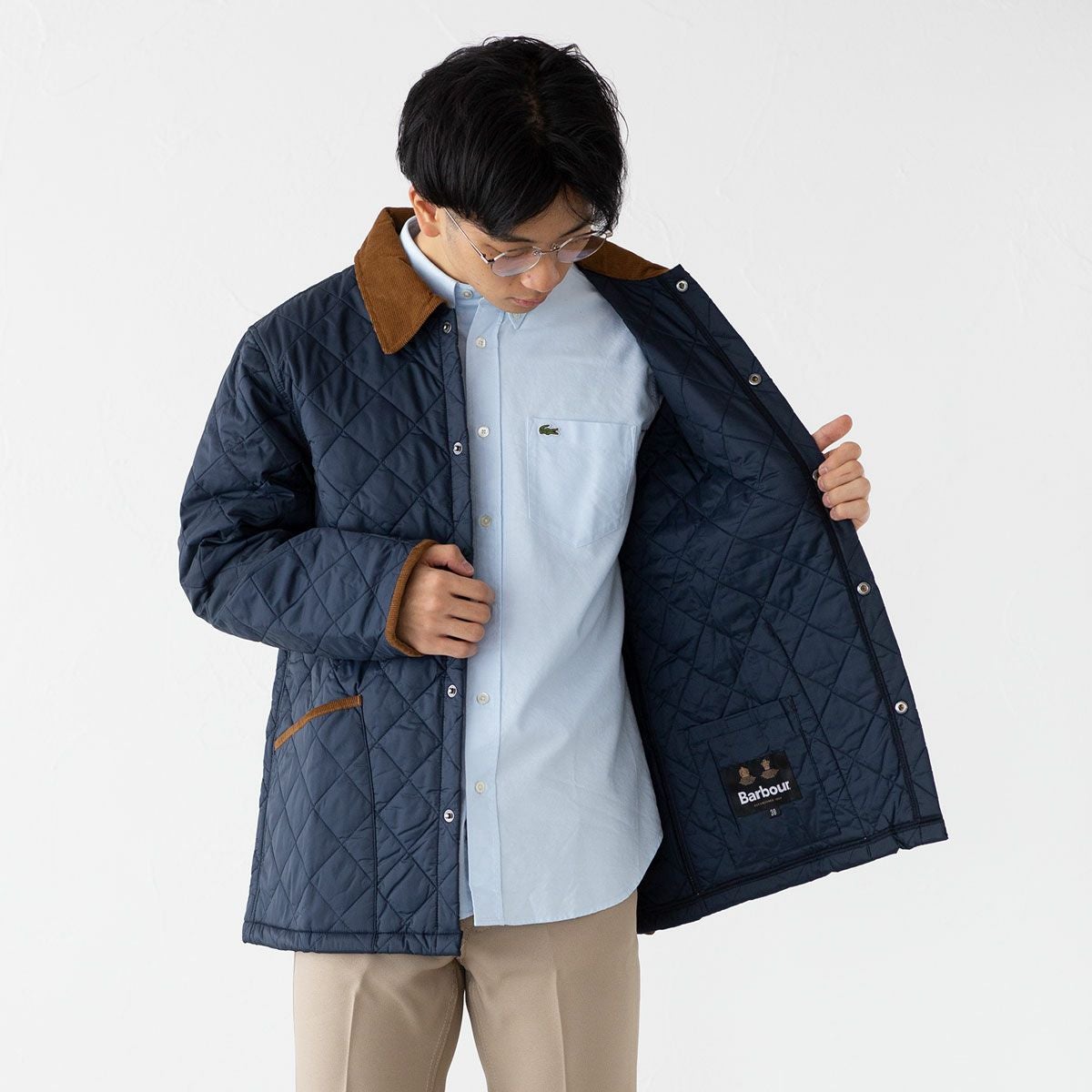 バブアー リッズデイル 30周年モデル キルティング ブルゾン Barbour