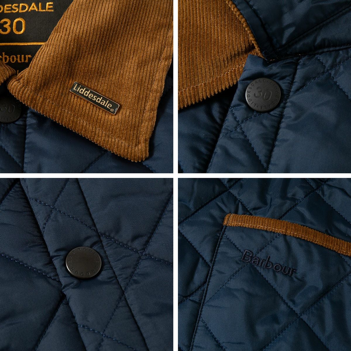 バブアー リッズデイル 30周年モデル キルティング ブルゾン Barbour