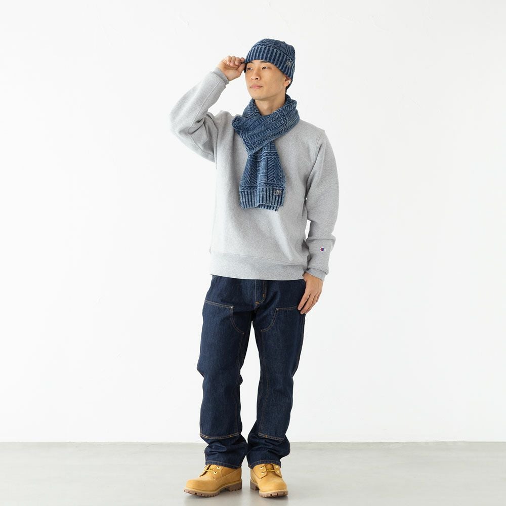 ポロ ラルフローレン ニット帽 POLO Ralph Lauren インディゴ アンカー