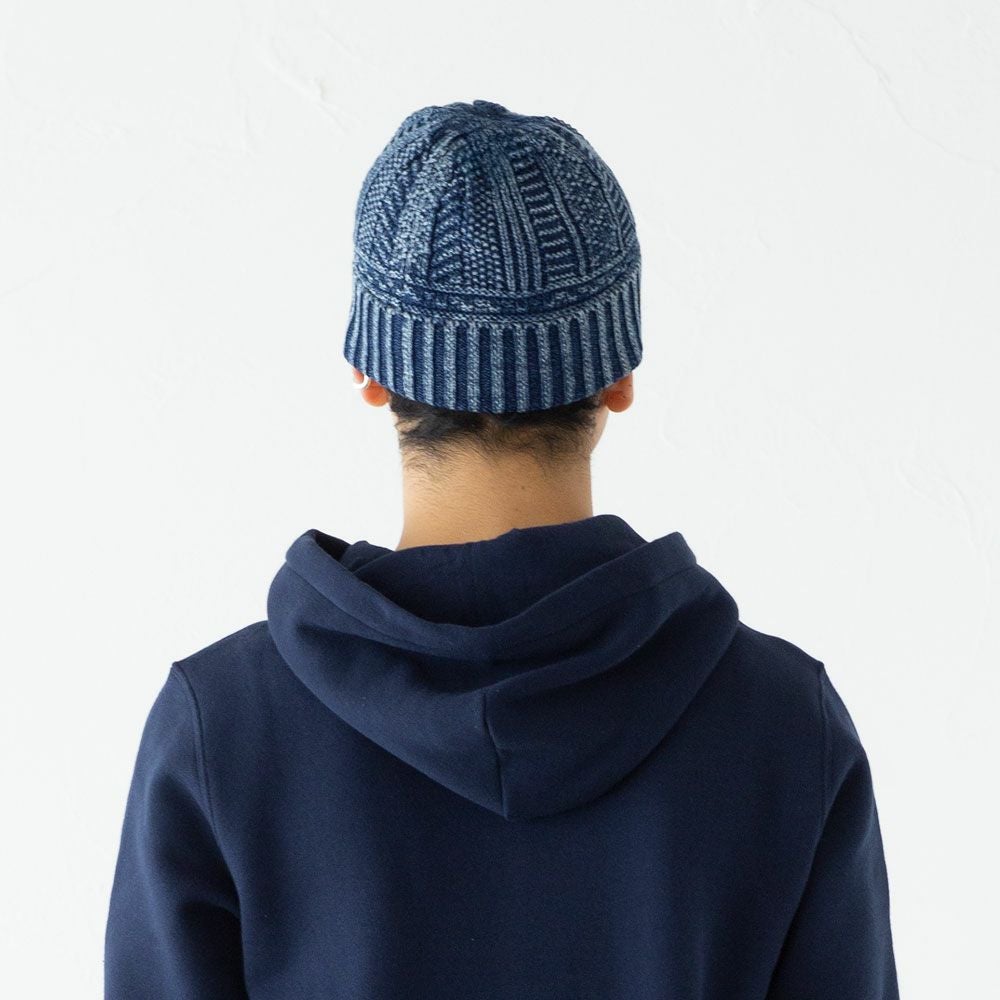 ポロ ラルフローレン ニット帽 POLO Ralph Lauren インディゴ アンカー