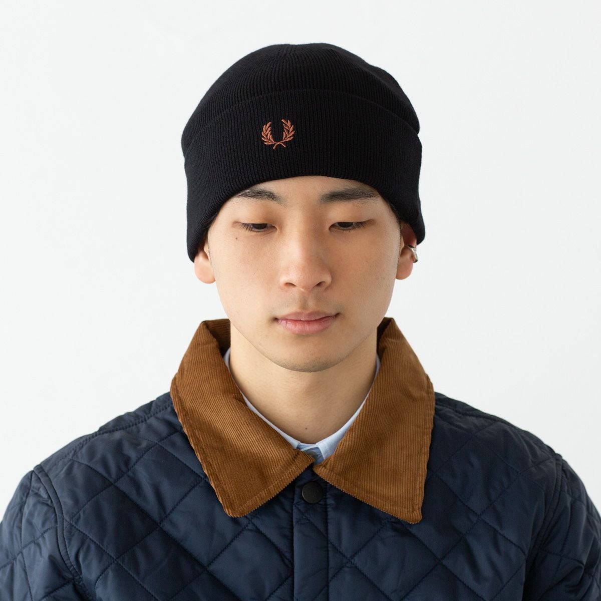 フレッドペリー ニット帽 FRED PERRY クラシック ビーニー C8161