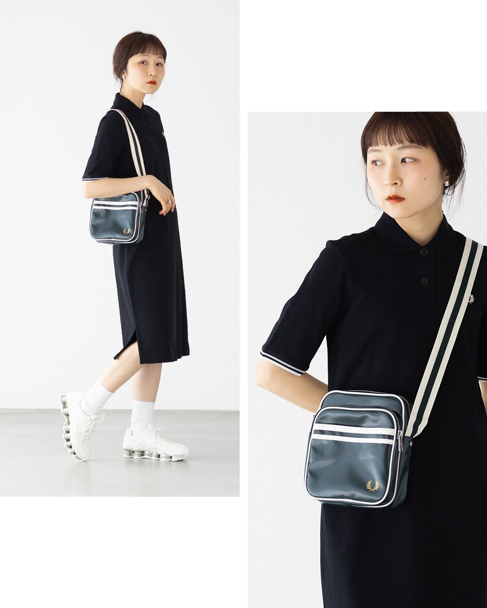 フレッドペリー FRED PERRY クラシック サイド バッグ L8258 メンズ