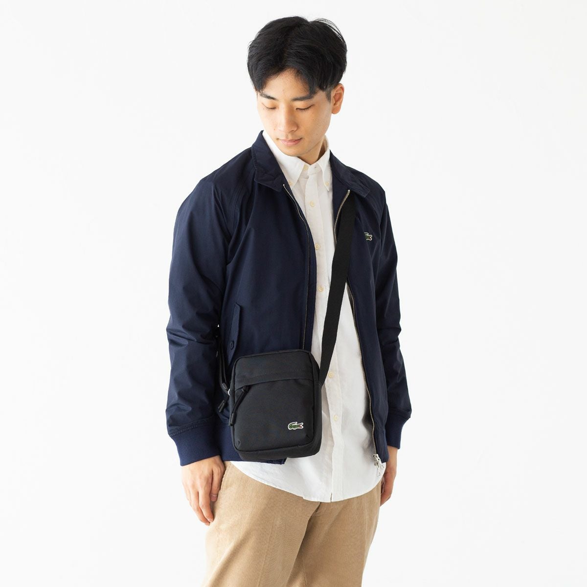 ラコステ ネオクロコ カメラバッグ ミニショルダーバッグ NU4788NE