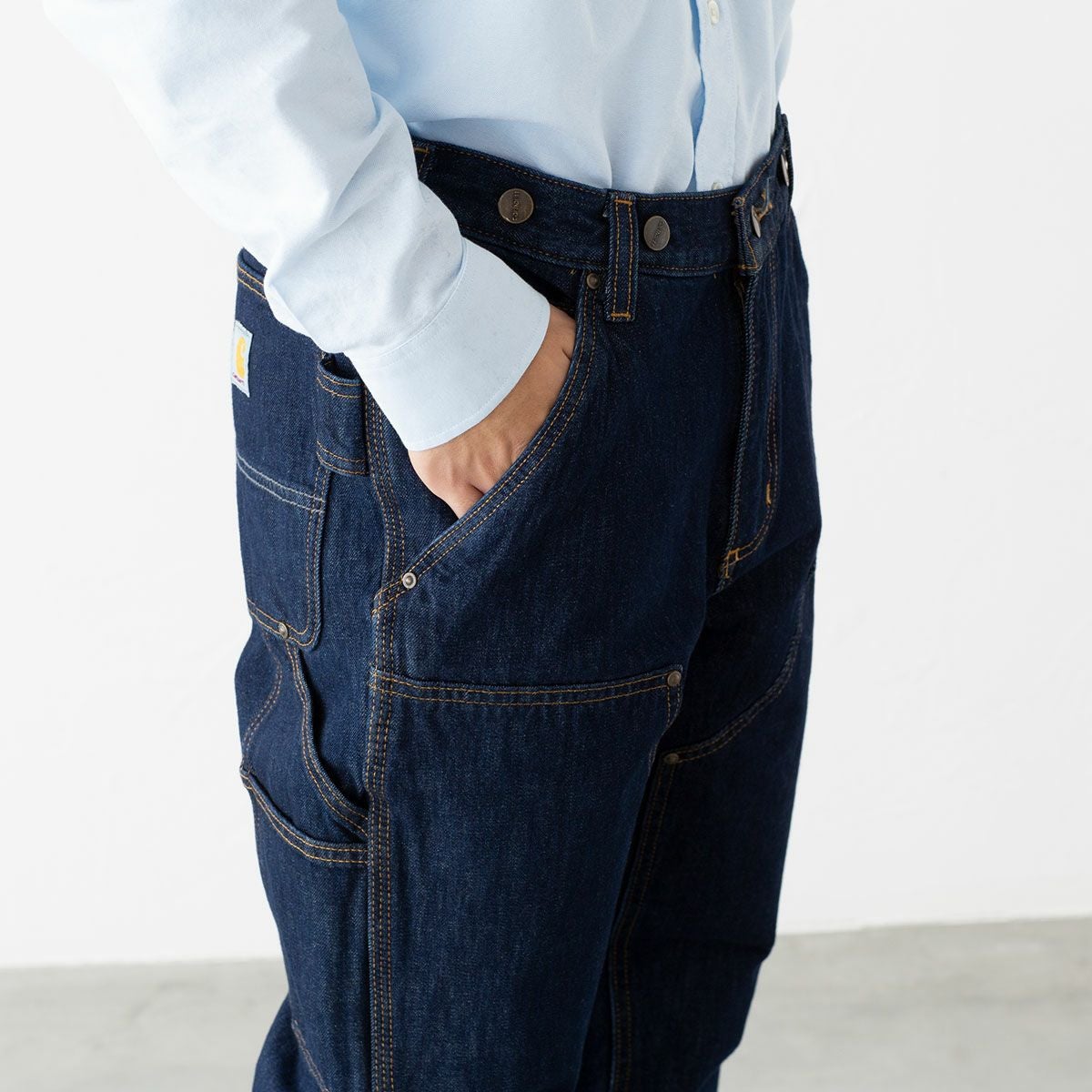 米国企画 カーハート Carhartt デニム ダブルニー ロガージーンズ