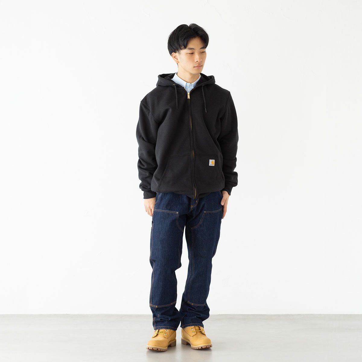 M*®様 Carhartt ダブルニーデニム 米国企画 カーハート Carhartt デニム ダブルニー ロガージーンズ