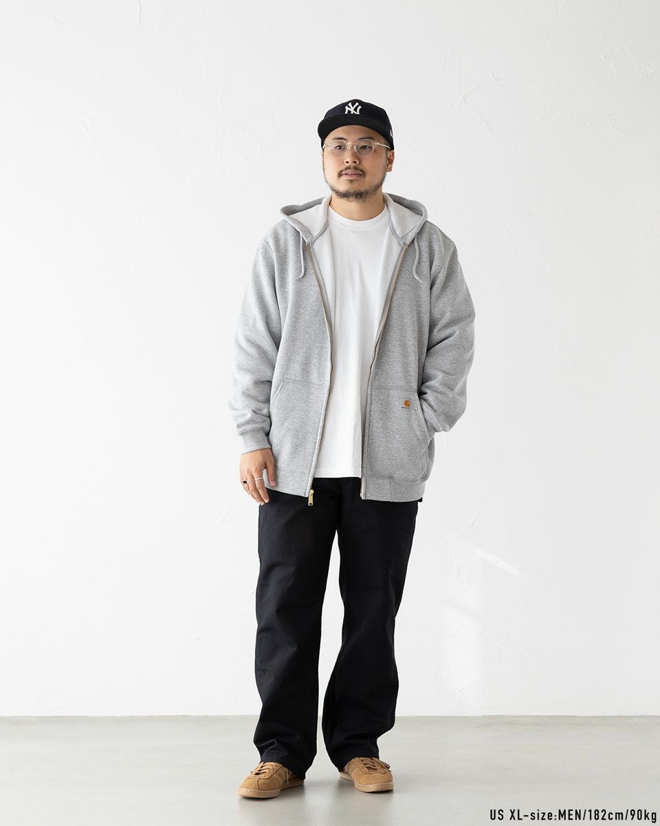カーハート Carhartt ミッドウェイト フルジップ スウェットシャツ