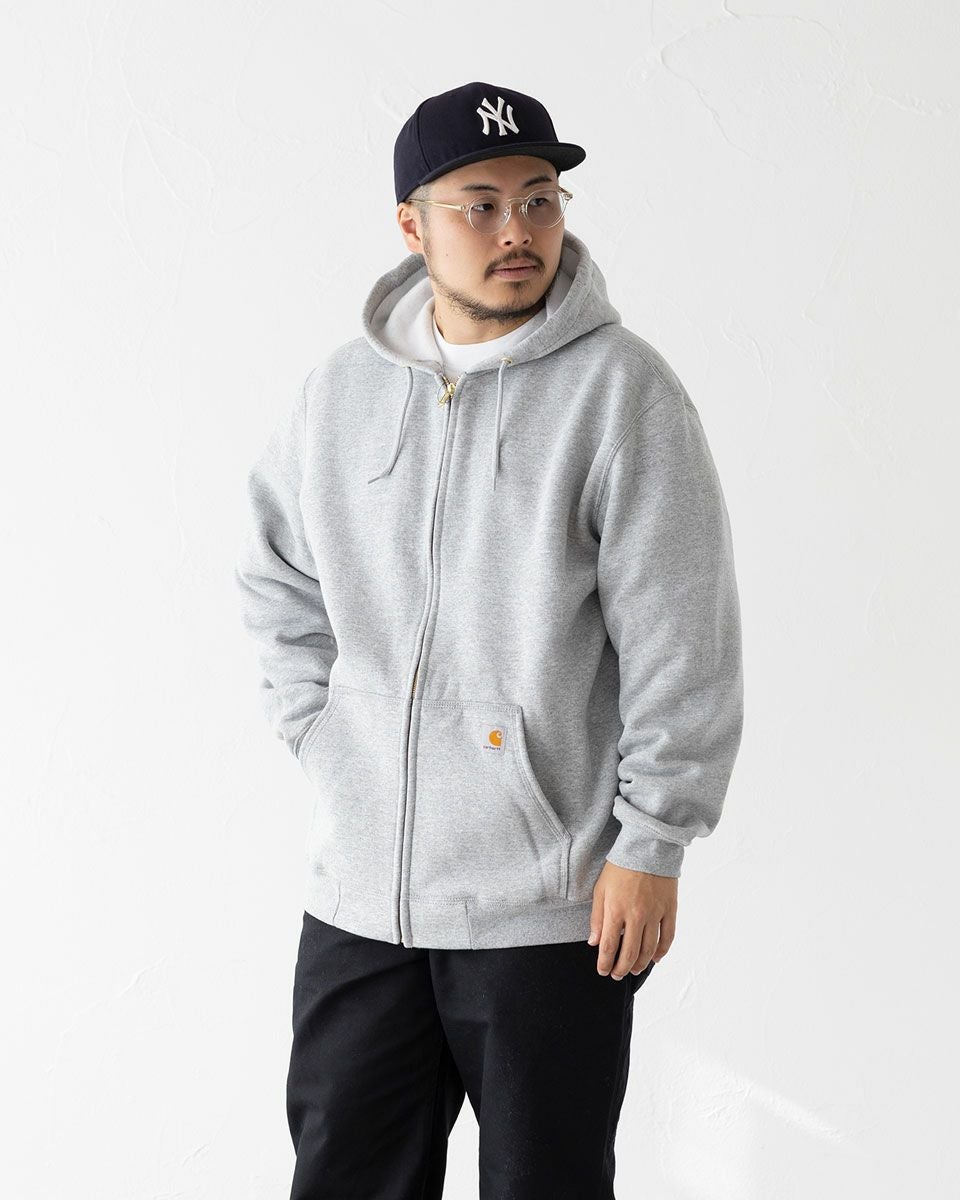 カーハート Carhartt ミッドウェイト フルジップ スウェットシャツ