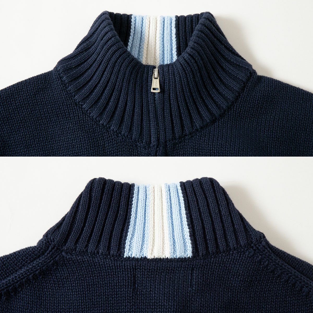 Polo　Sサイズ　紺ニット U.S. POLO ASSN. (ユーエスポロアッスン) ワンポイント クルーネック
