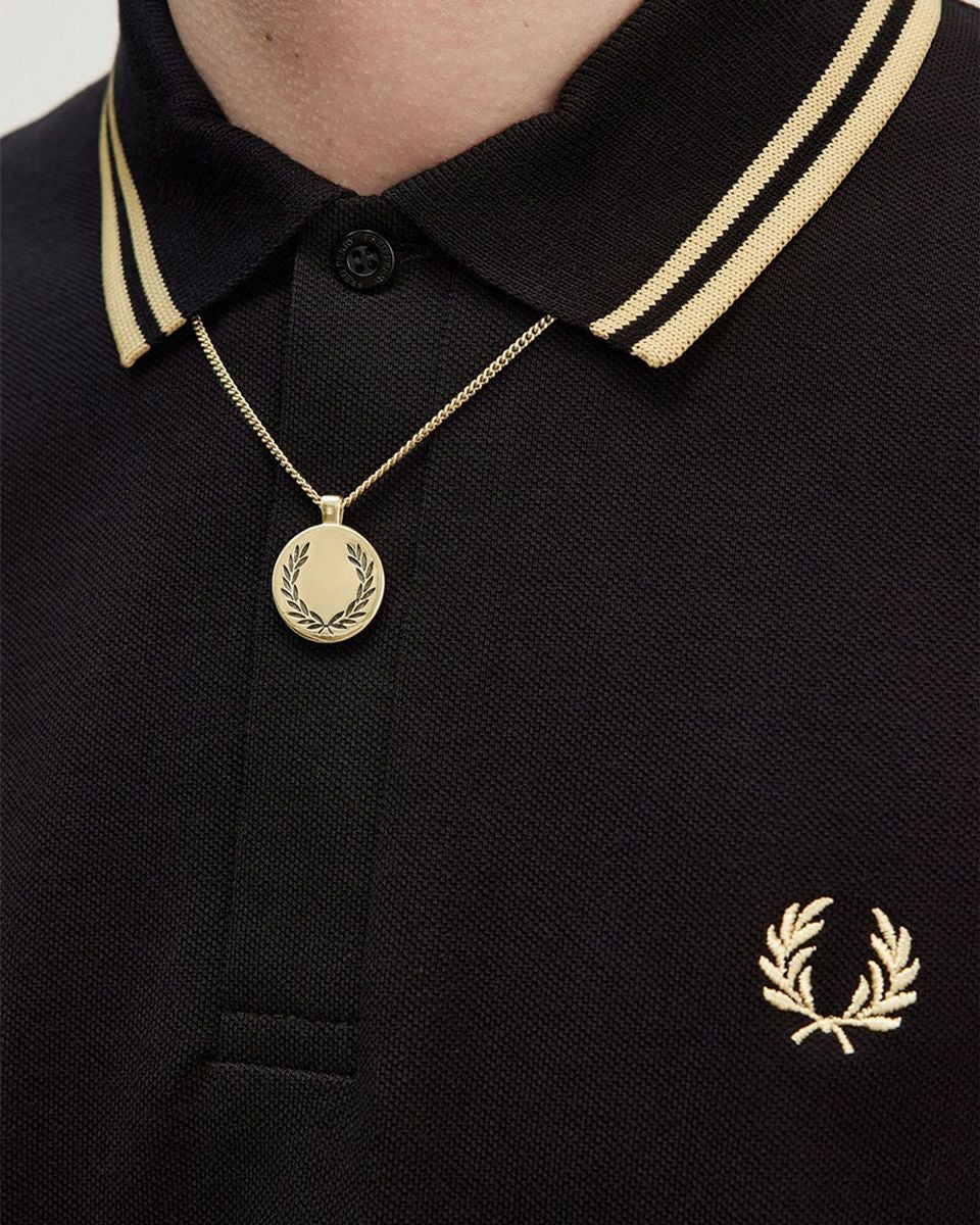 フレッドペリー ローレル 月桂樹 ネックレス ゴールド 新品 本物 お洒落 定番 フレッドペリー FRED PERRY ローレルリース ペンダント ネックレス