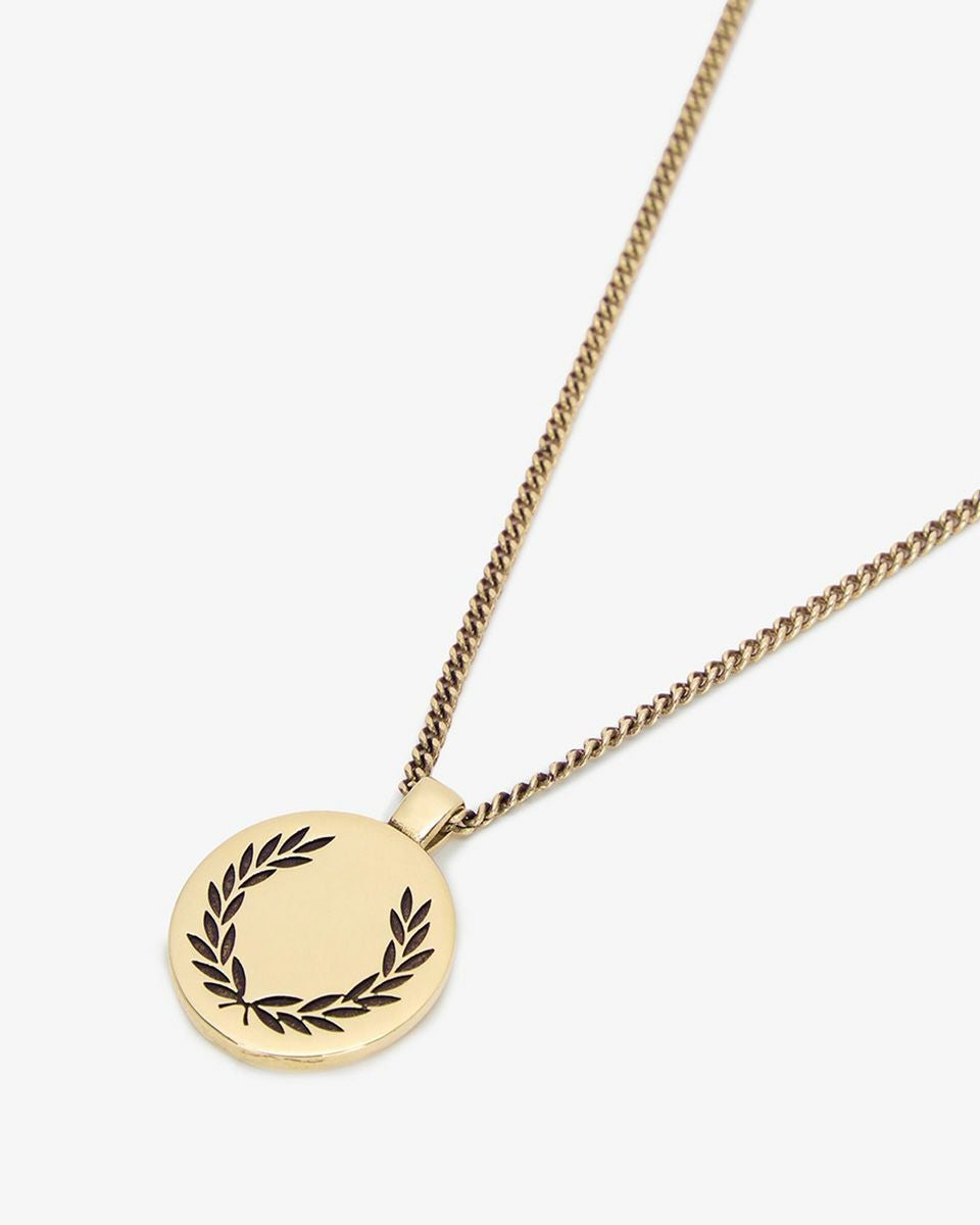 フレッドペリー FRED PERRY ローレルリース ペンダント ネックレス