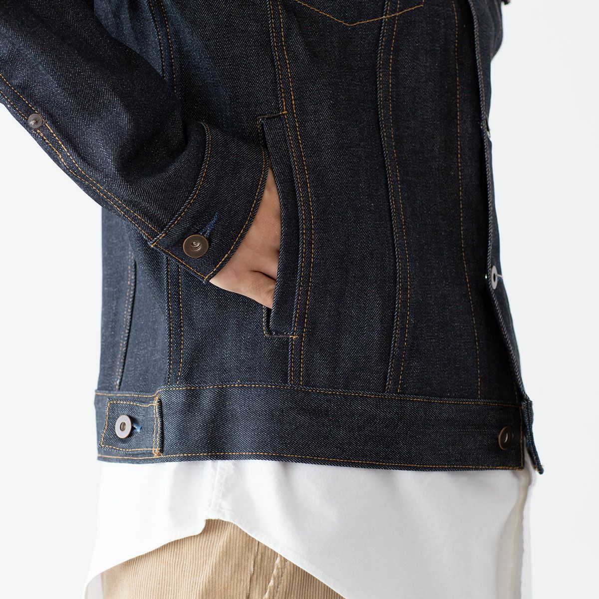 テラソン 12.5oz セルビッチ ジーン ジャケット TELLASON T1955-02