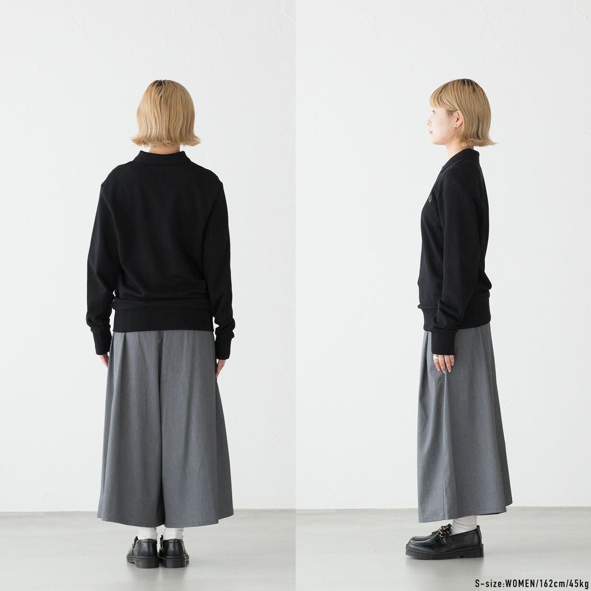 フレッドペリー FRED PERRY ポロシャツ カラード スウェットシャツ