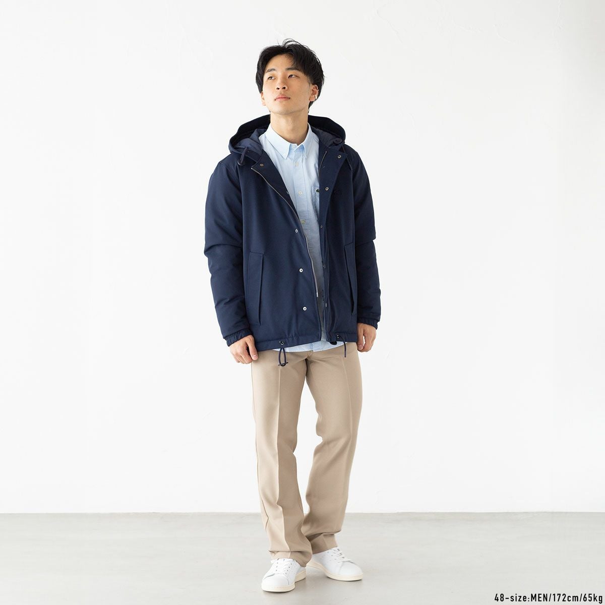 LACOSTE ラコステ【48/L相当】2WAY ダウンジャケット ネイビー LACOSTE ラコステ【48/L相当】2WAY ダウンジャケット ネイビー - メルカリ
