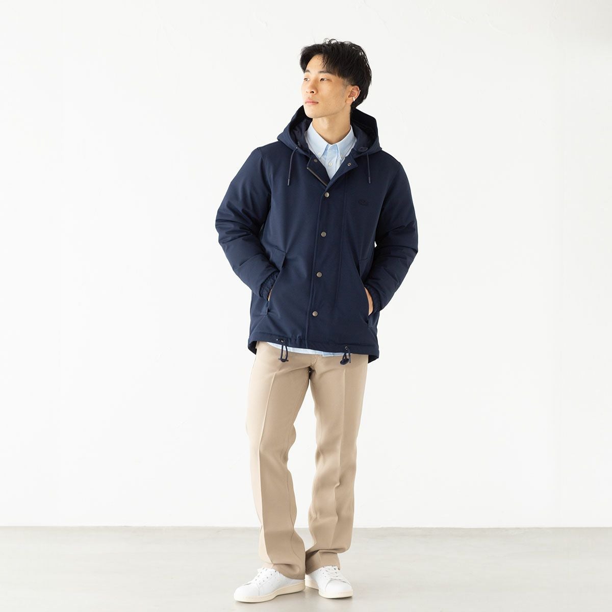 紳士 LACOSTEダウンジャケット LL LACOSTE（ラコステ） ダウンジャケット ダウン ピケダウンジャケット