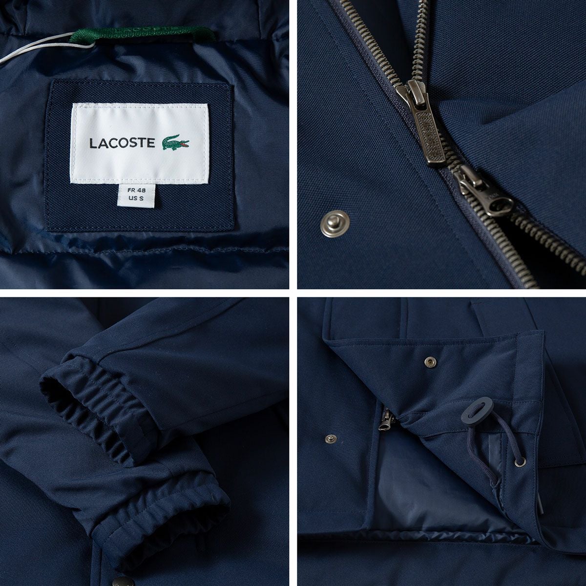 ラコステ 耐水透湿 ダウン ジャケット LACOSTE BH021J-99 メンズ