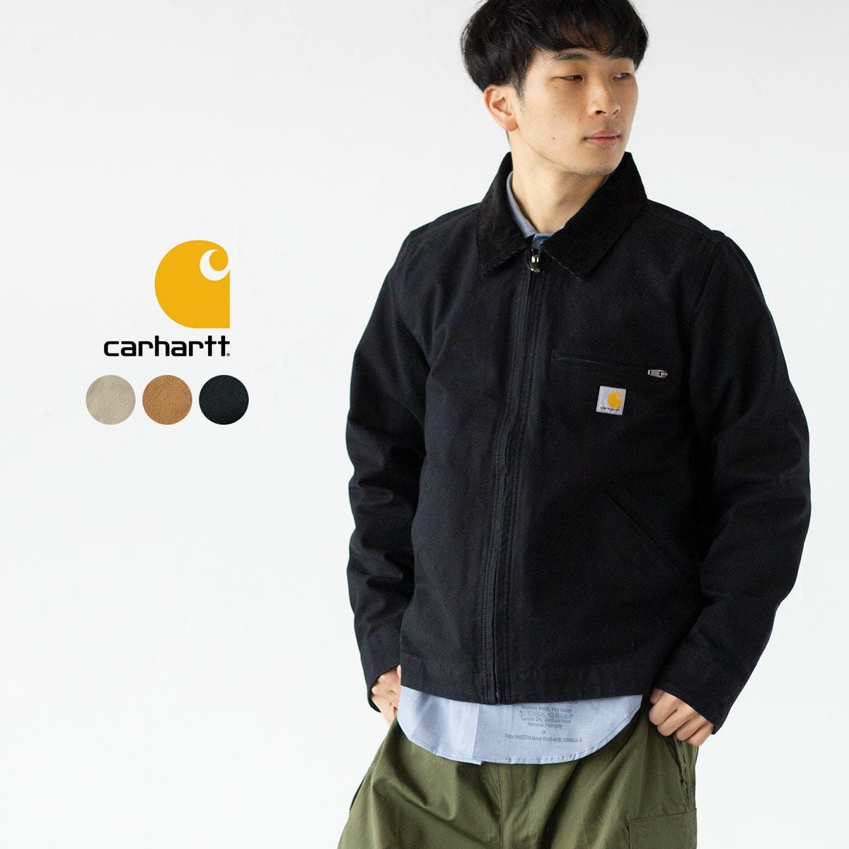 佐*三様 Carhartt ジャケット ダック地 ブラック カーハート 楽天市場】古着 カーハート Carhartt サンタフェジャケット ダック地