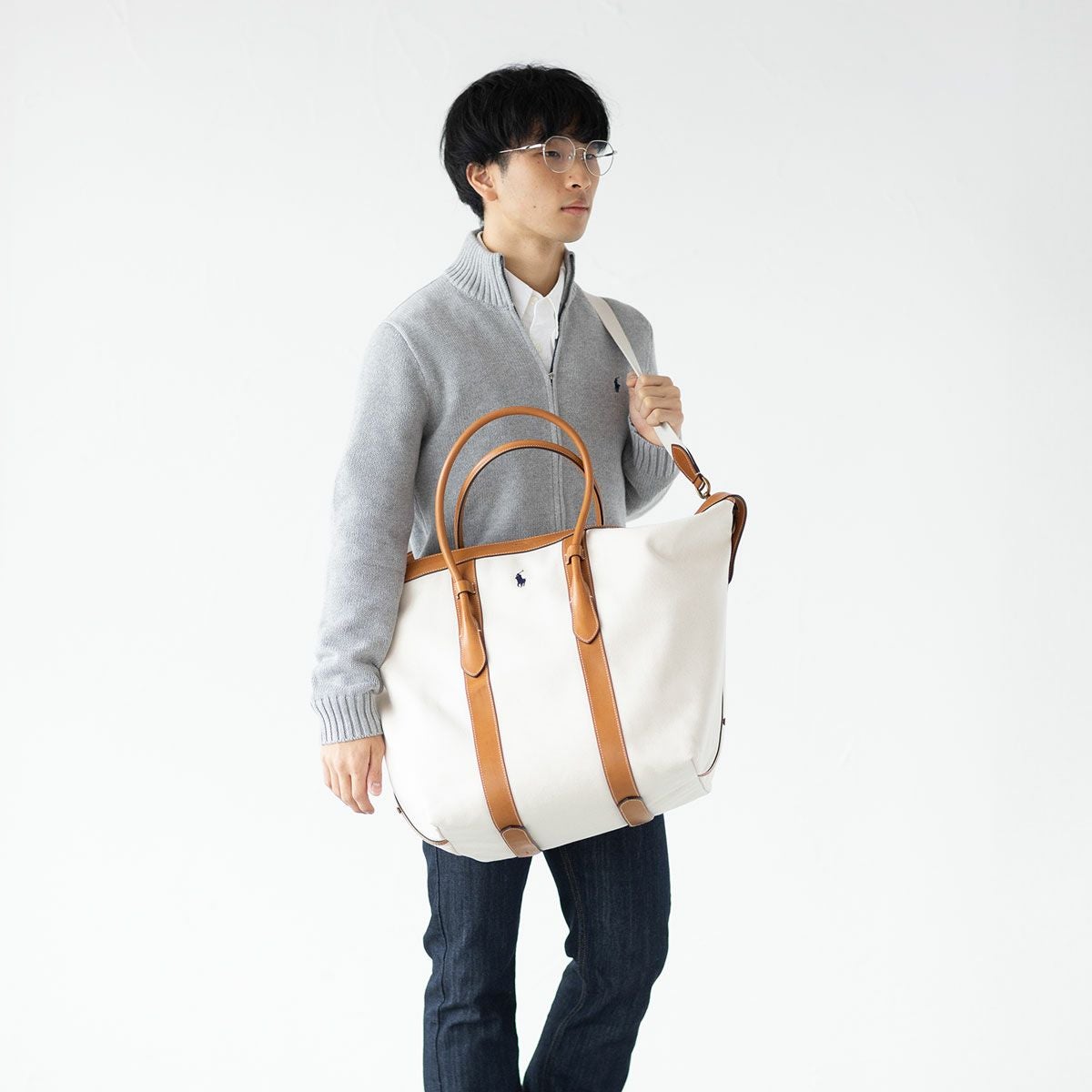 【レア】美品 ポロ polo ラルフ ボストンバッグ レザー ナイロン 大容量 ポロ ラルフローレン トートバッグ 大きめ POLO Ralph Lauren RLX GOLF