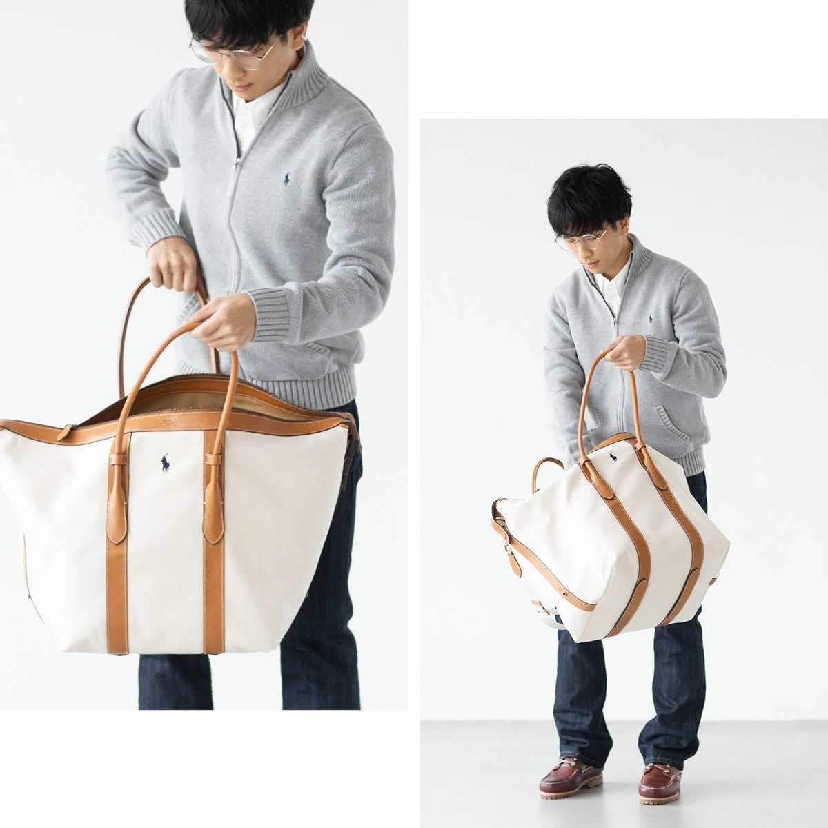 ポロ ラルフローレン トートバッグ 大きめ POLO Ralph Lauren RLX GOLF