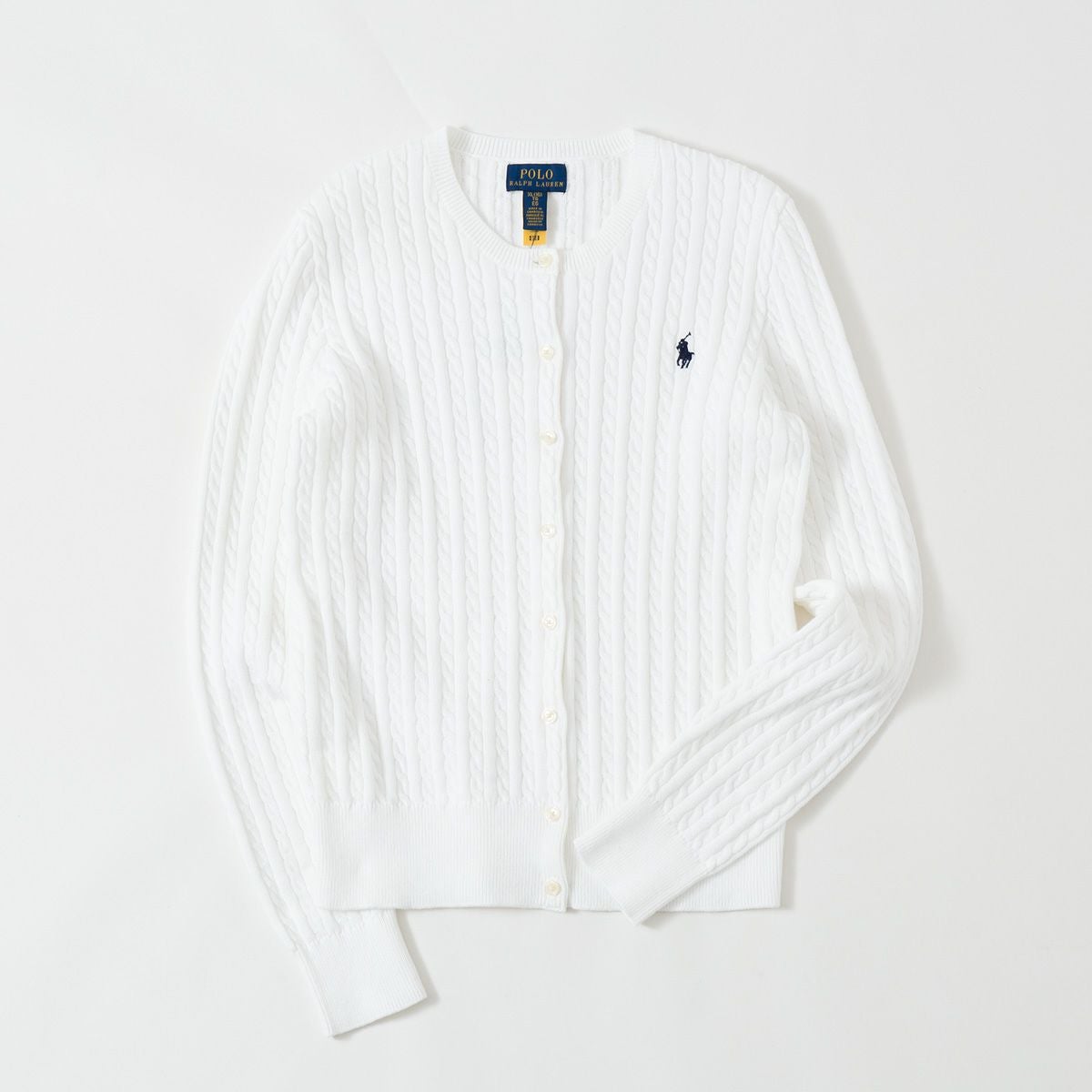 ポロ ラルフローレン ミニ ケーブル コットン カーディガン POLO Ralph ポロ ラルフローレン ミニ ケーブル コットン カーディガン POLO Ralph