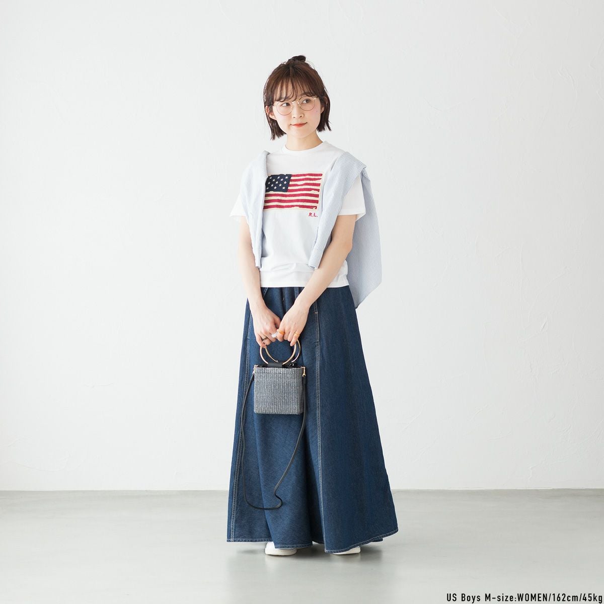 ポロ ラルフローレン 星条旗 コットン Tシャツ POLO RALPH LAUREN
