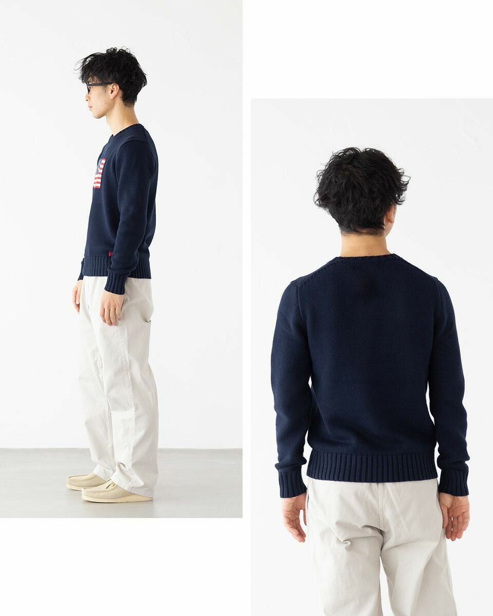 ポロ ラルフローレン ボーイズ 星条旗 コットン ニット POLO RALPH ポロ ラルフローレン ボーイズ 星条旗 コットン ニット POLO RALPH