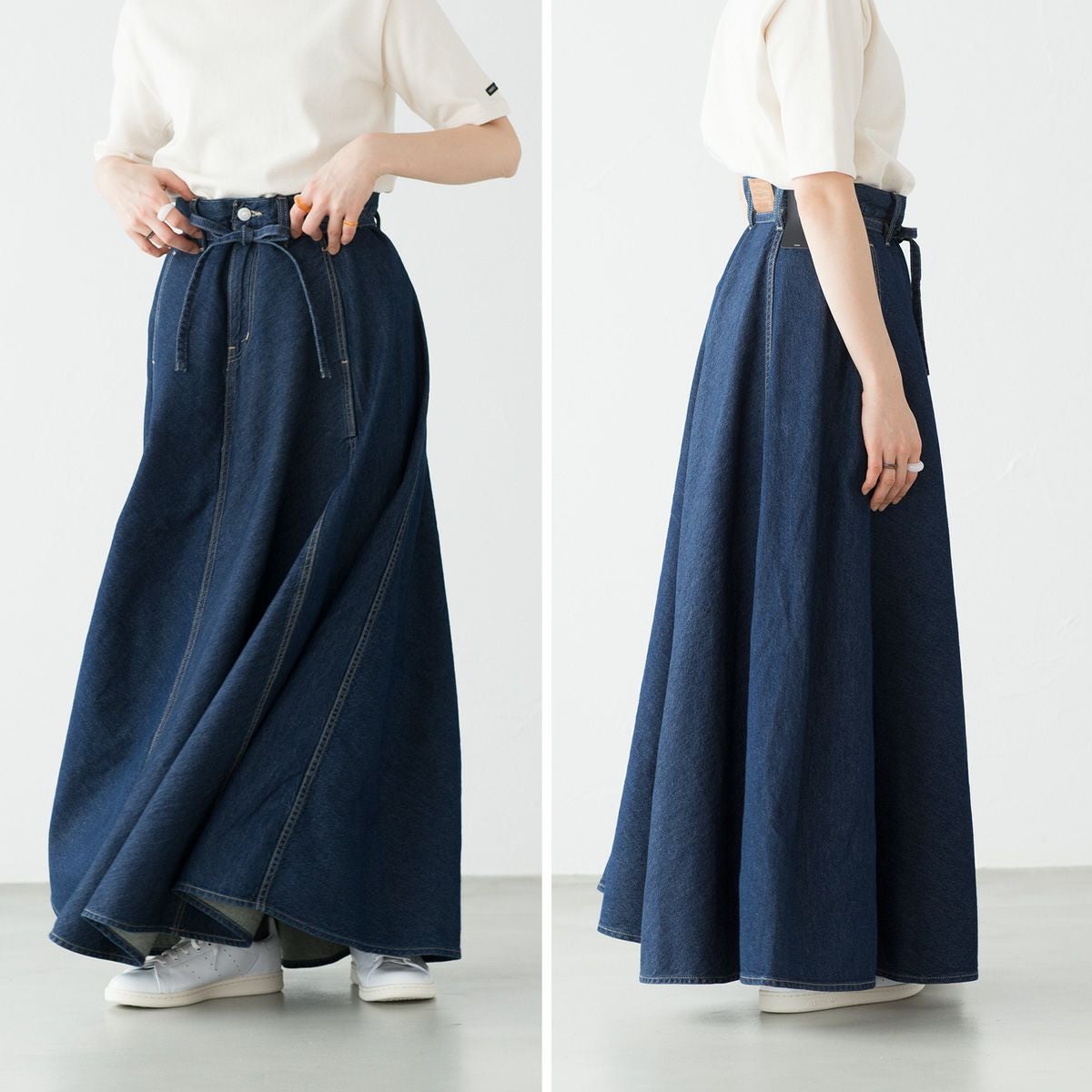 cbr 未使用Levis ENGINEERED立体裁断デニムロングスカート Levi's Engineered Jeans Skirt | CORNER