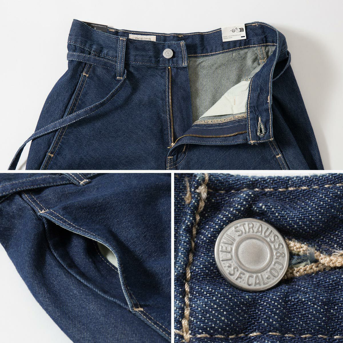 リーバイス デニム ロング スカート LEVI'S 001T4-0001 デニスカ