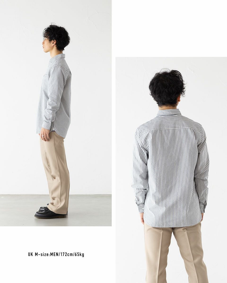 フレッドペリー FRED PERRY ストライプ オックスフォード ボタンダウン