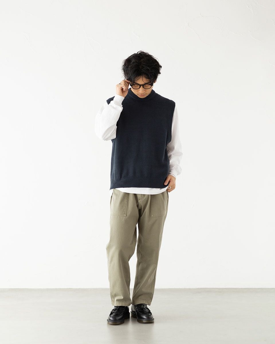 グラミチ ニット ベスト Gramicci KNIT VEST G5SU-J048 メンズ