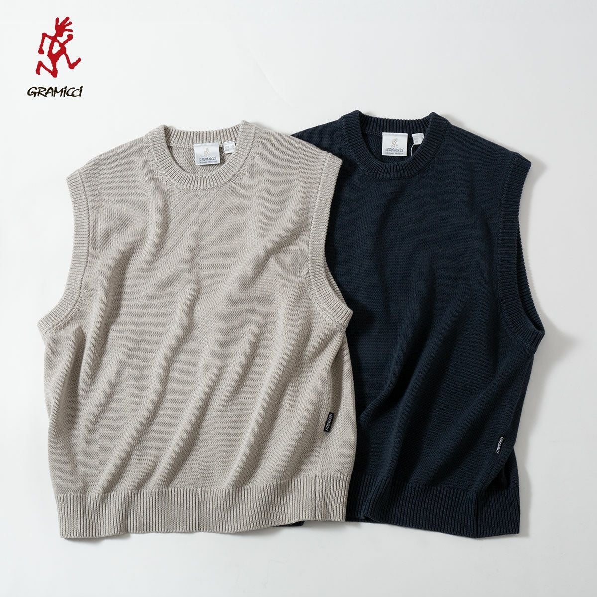 グラミチ ニット ベスト Gramicci KNIT VEST G5SU-J048 メンズ