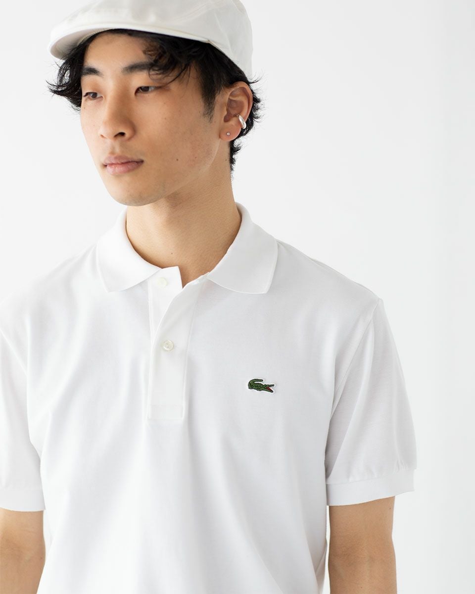 【新品】LACOSTE ポロシャツ 半袖 L1212 ホワイト M LACOSTE（ラコステ） ポロシャツ L1212 Short Sleeve Classic Pique