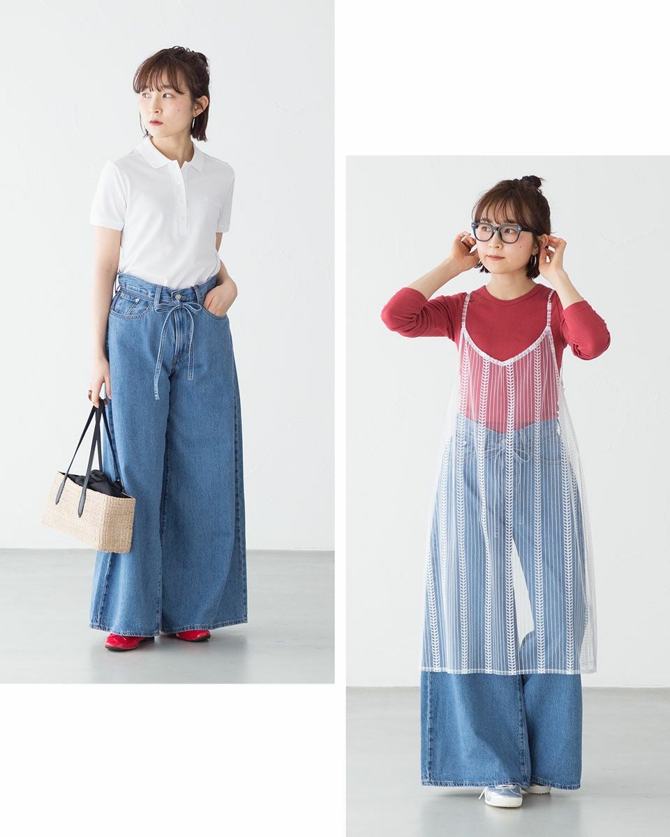 リーバイス XL スーパーワイド ジーンズ LEVI'S 001T3-0001 001T3-0002