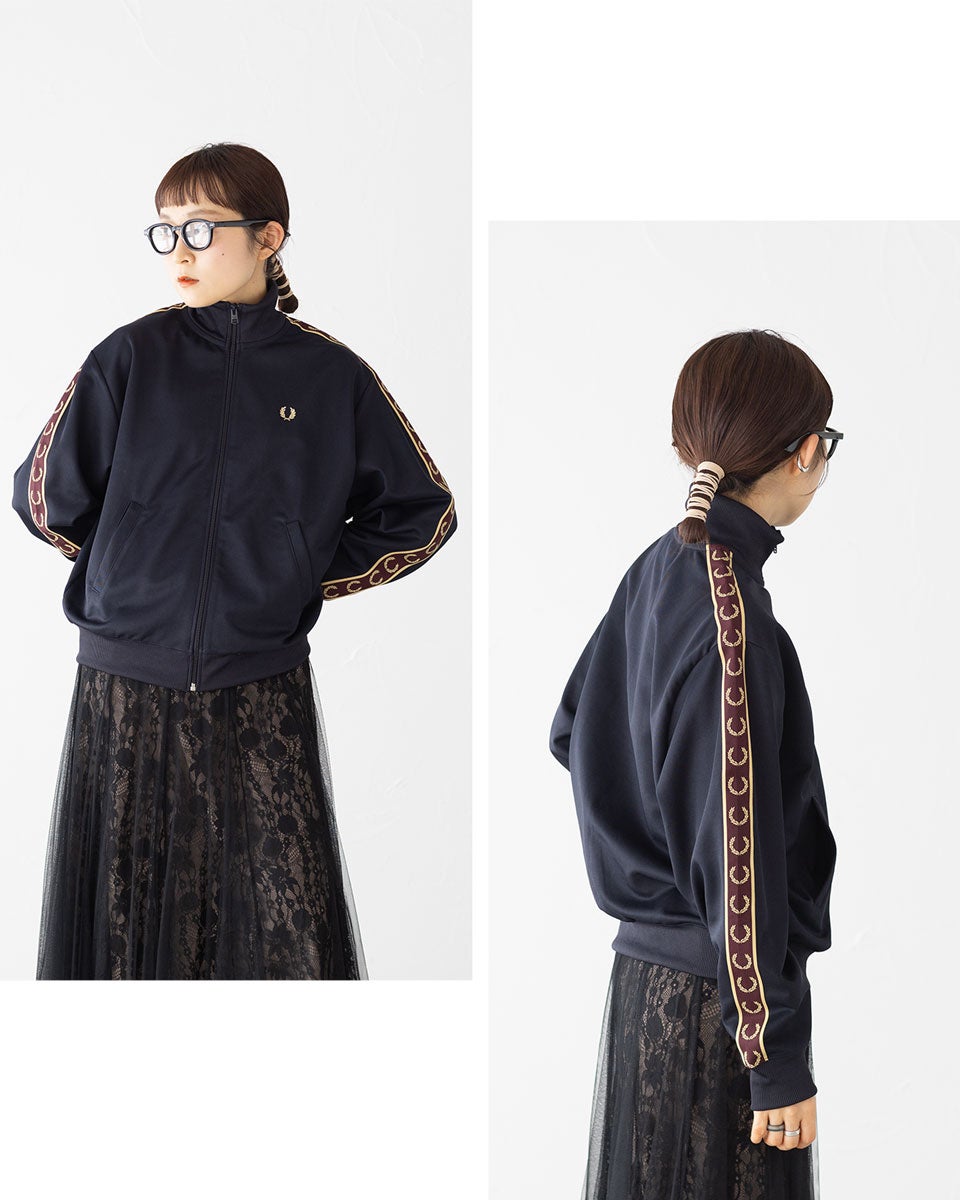 フレッドペリー FRED PERRY ジャージ テープド トラックジャケット