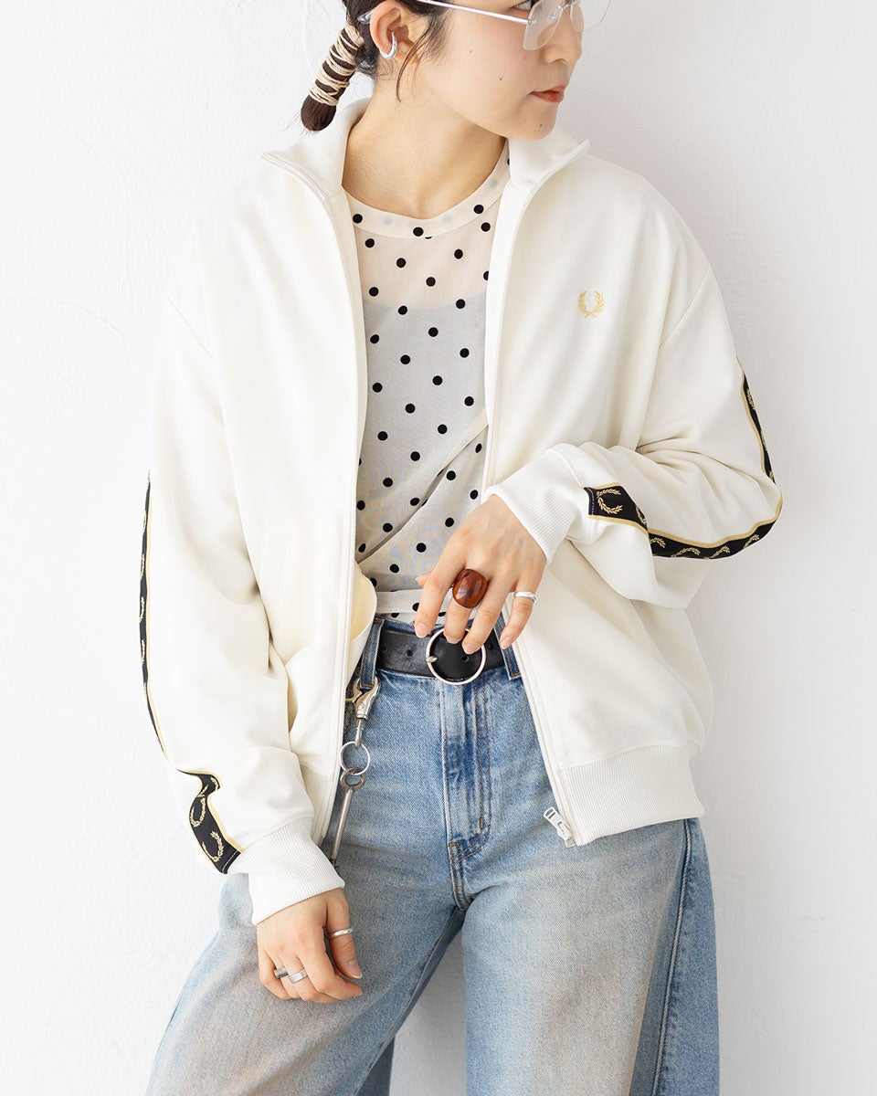 フレッドペリー FRED PERRY ジャージ テープド トラックジャケット